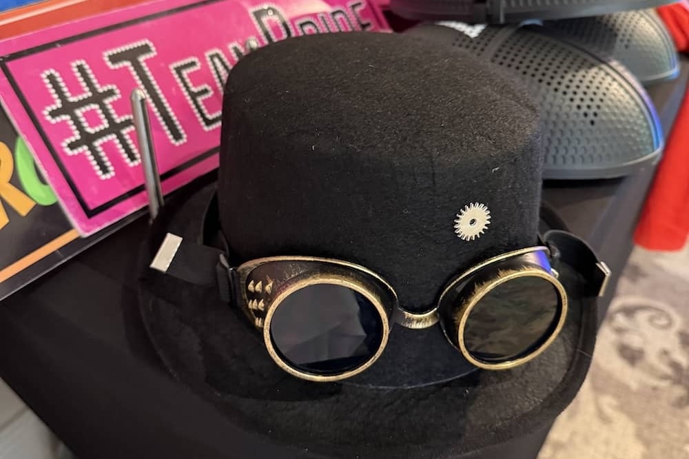 Wedding reception atmosphere at The Bridge Hotel & Spa with Magic Mirror setup