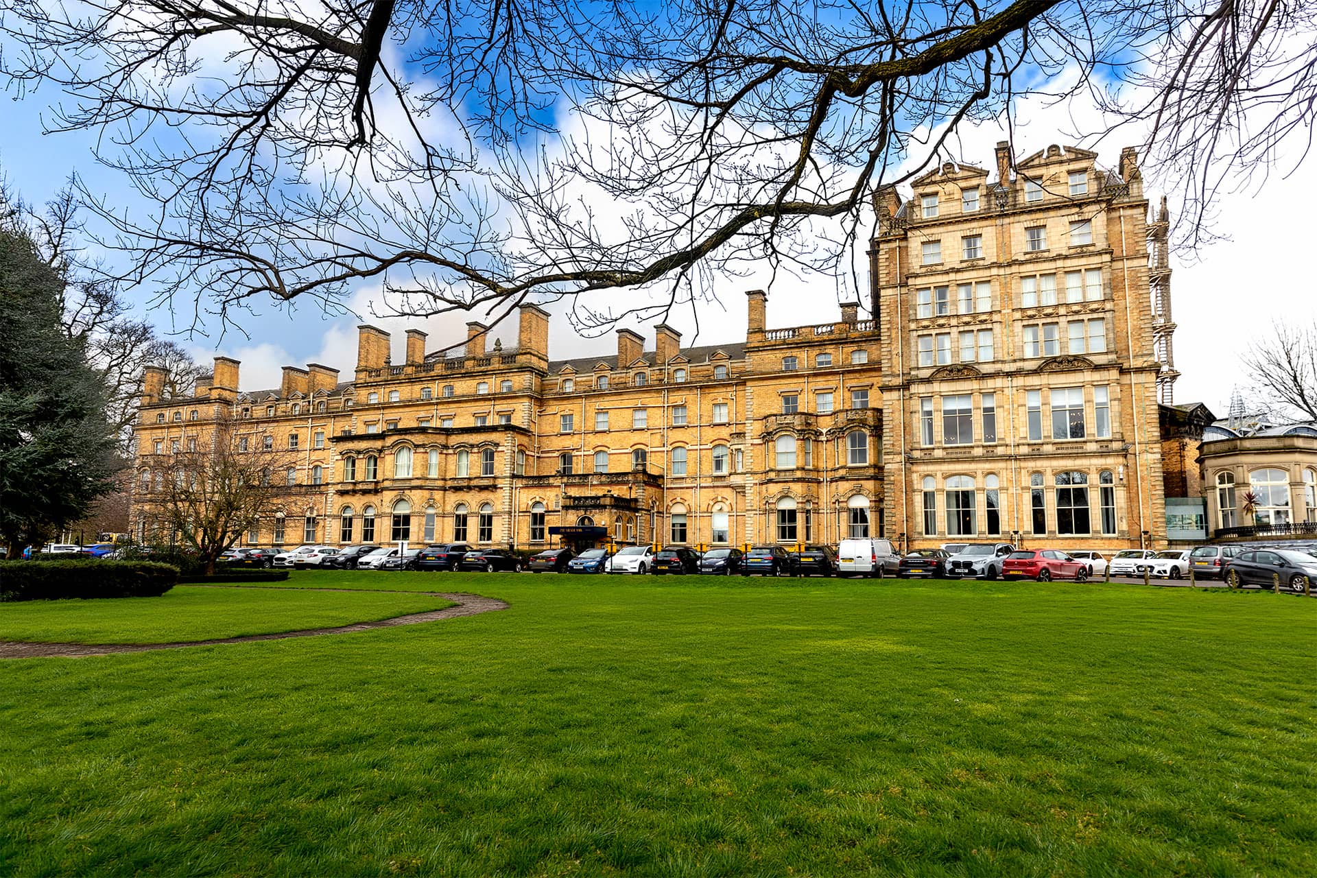 Magic Mirror setup at The Milner York wedding reception