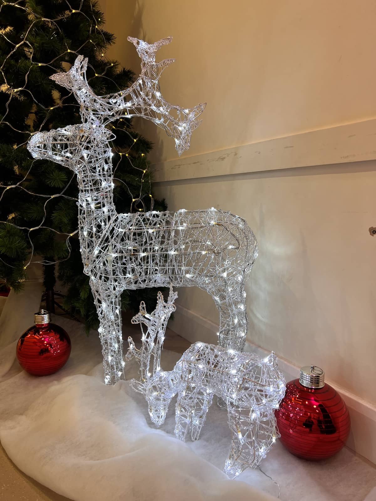 Oracle Finance Christmas Party 2022 Pannal Village Hall Light Reindeer