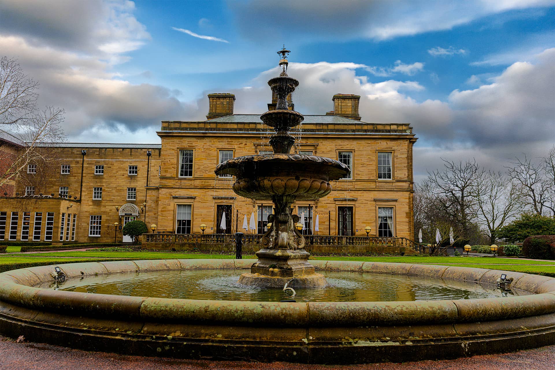 Magic Mirror setup at Oulton Hall wedding reception