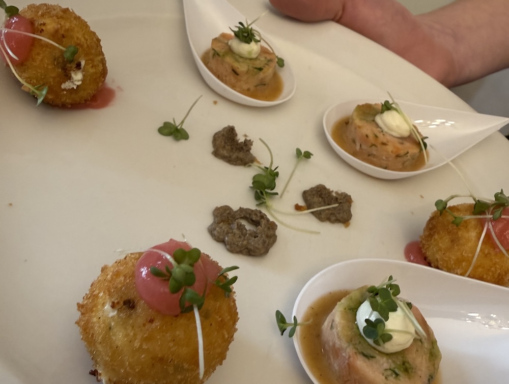 Wedding guests enjoying the Magic Mirror at Hatfeild Hall