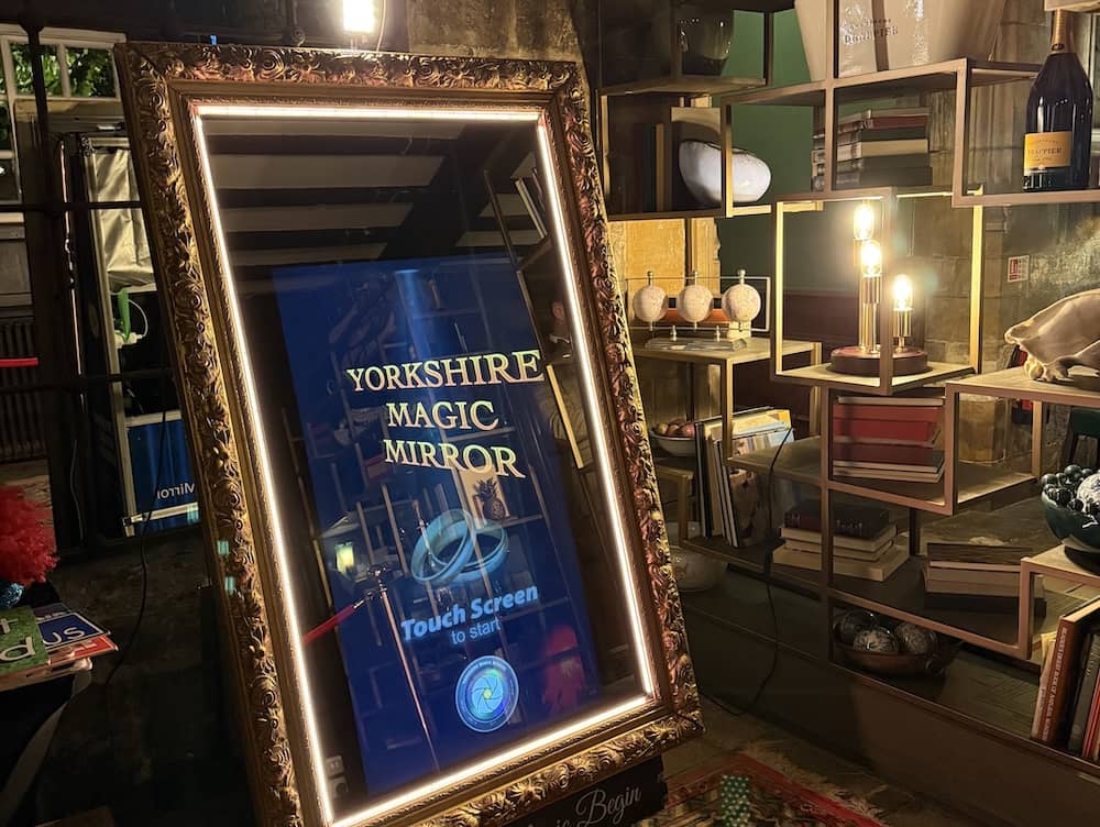 Magic Mirror setup at Grays Court York