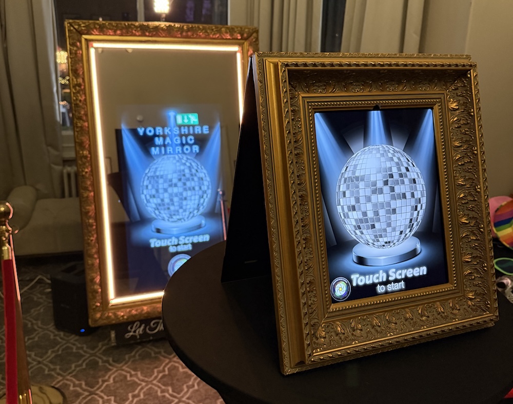 Magic Mirror setup at The Milner York