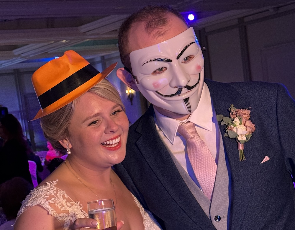 Wedding reception at Oulton Hall