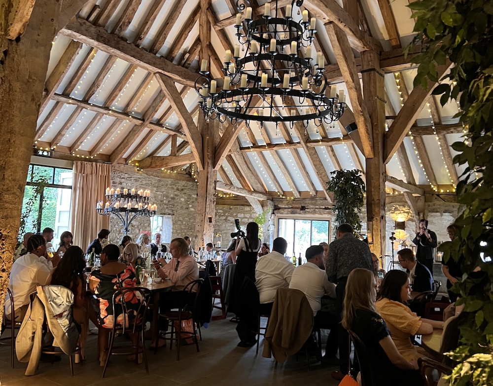 Tithe Barn wedding venue in Yorkshire